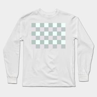 Silvervision Checkerboard Print 3 Long Sleeve T-Shirt